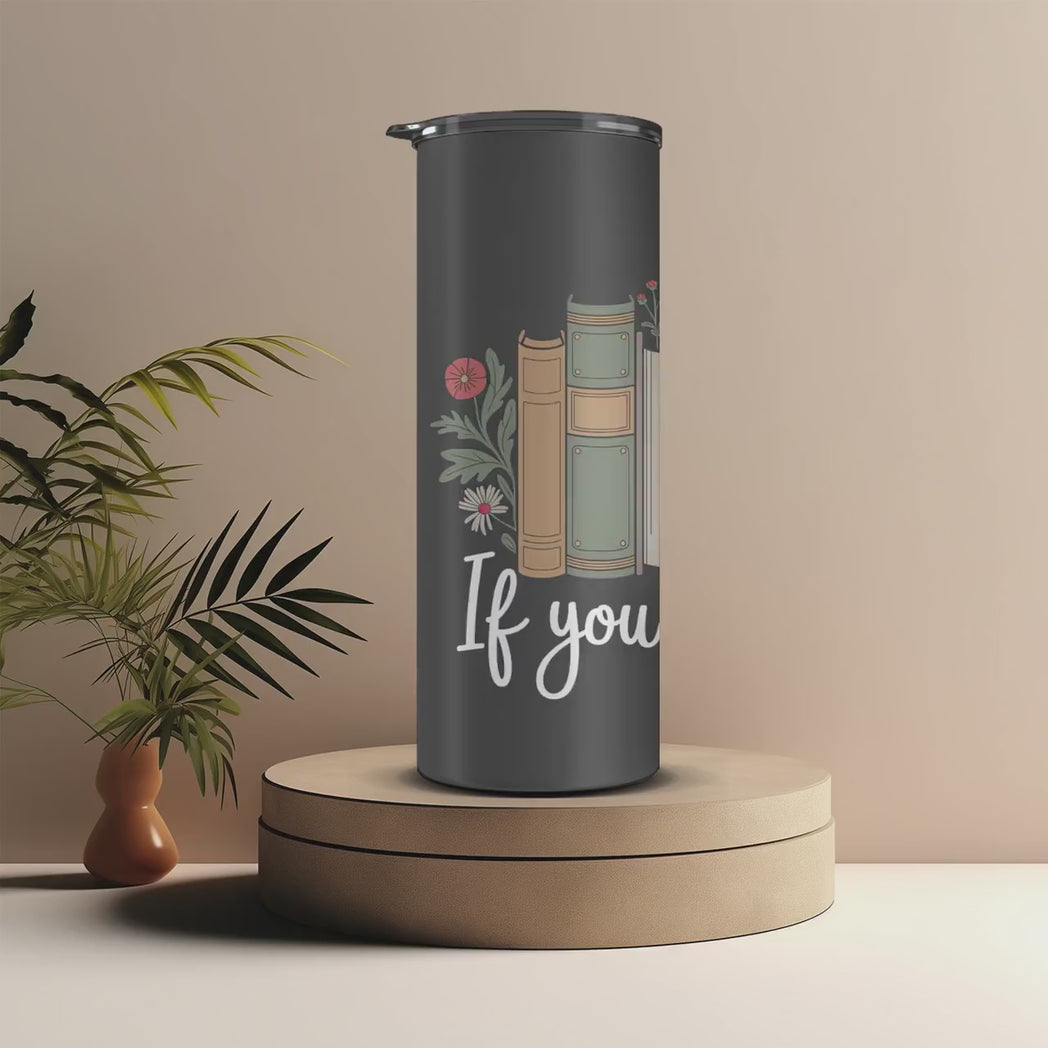 If You Know You Know 20oz Skinny Tumbler Bookish Secret Society Gift