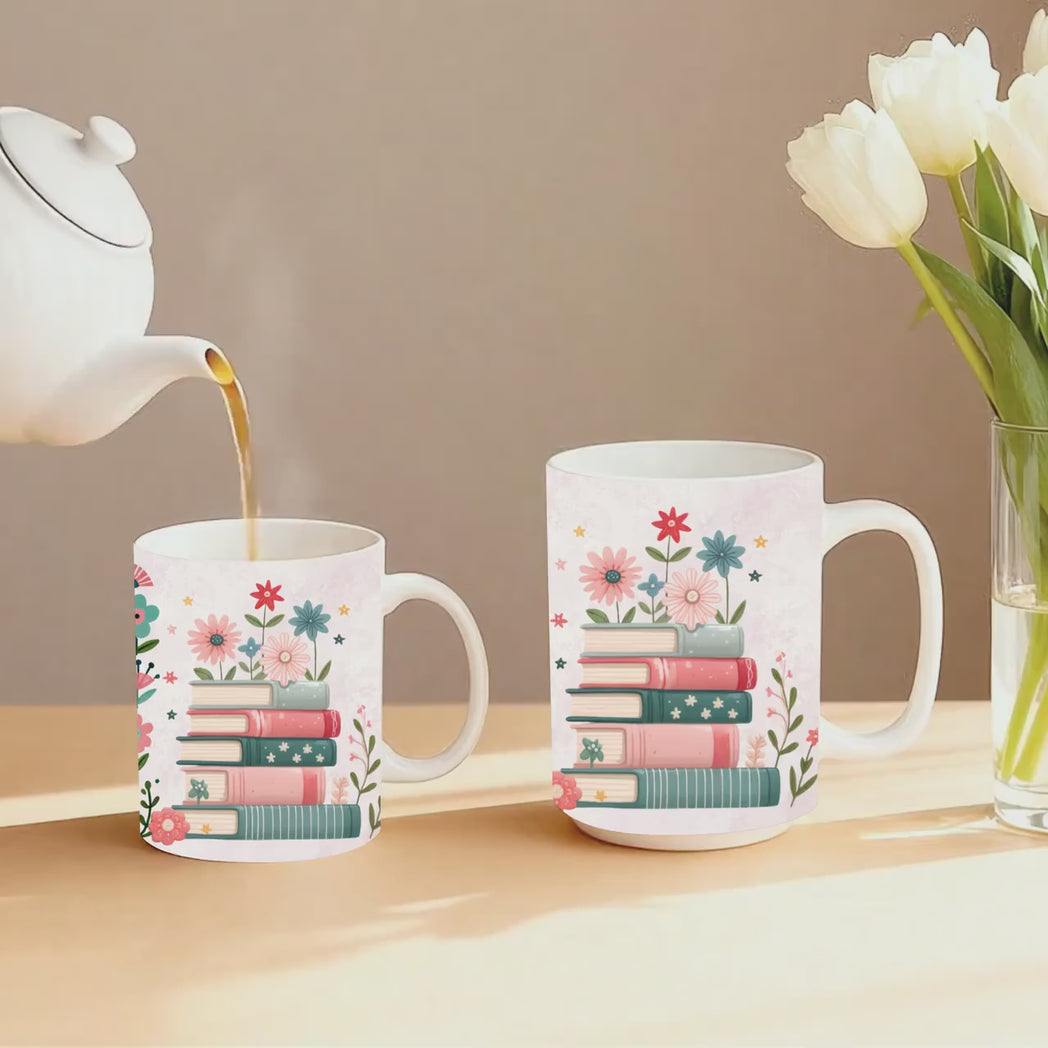 Booktrovert Coffee Mug 11oz 15oz Funny Introvert Bookish Gift